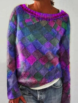 Women's Premium Knit Sweater | Cozy Colorful Pullover for All Seasons 0