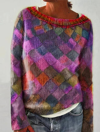 Women's Premium Knit Sweater | Cozy Colorful Pullover for All Seasons 4